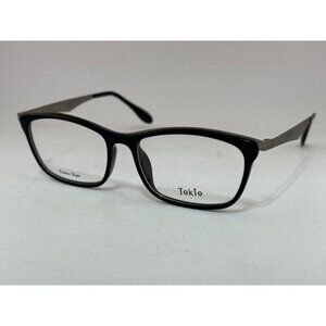 TOKIO - 1923 53-17-145 Black Full Rim Rectangle Eyeglass Frames